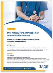 Prior Authorization Solution Datasheet