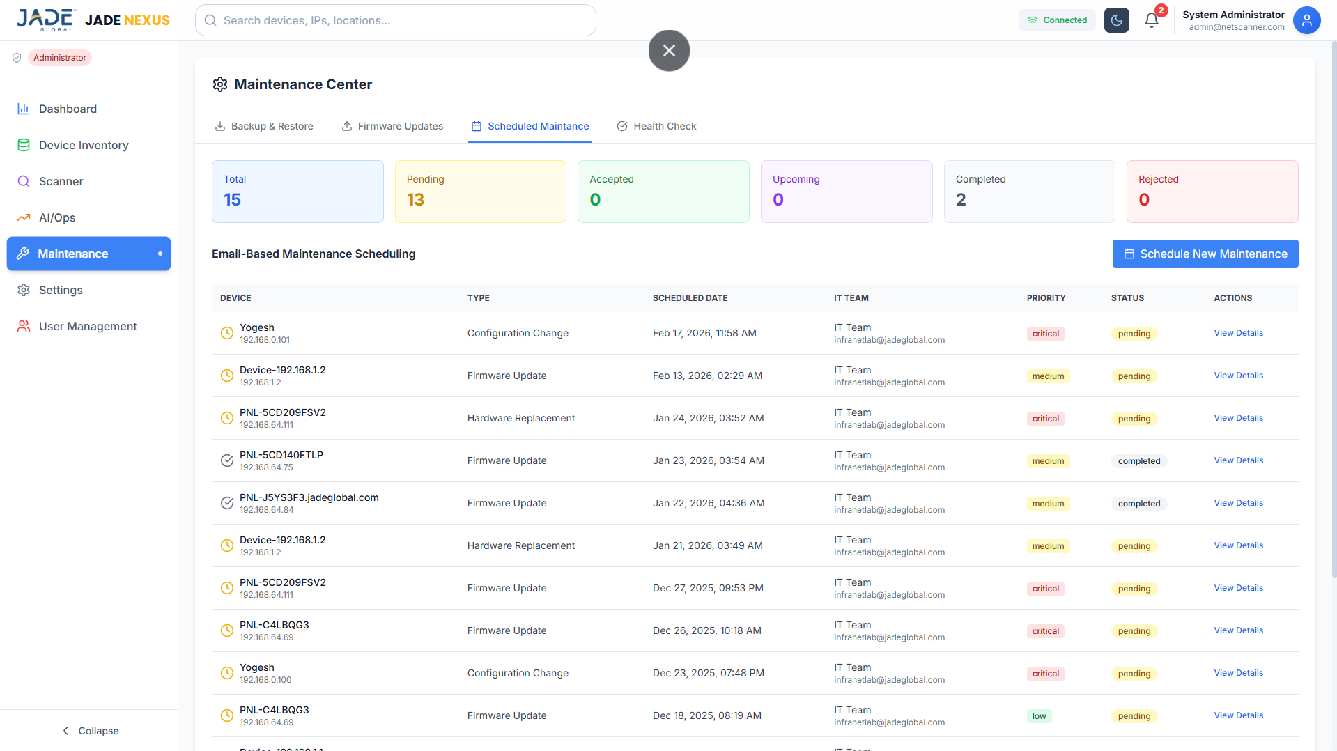 NEXUS Dashboard UI 10